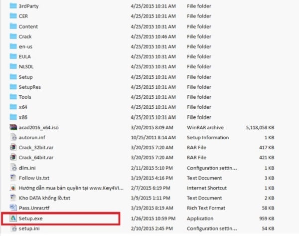 Mở thư mục giải nén, chạy Setup.exe, chọn "Install" để cài đặt