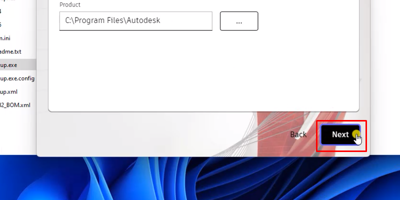 Chọn ổ đĩa cài đặt mong muốn, rồi nhấn Next để tiếp tục